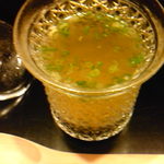 ふじ居 - スッポンの冷製スープ。