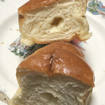 Boulangerie Bonheur - 塩パンの断面