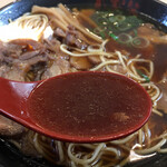 八楽笑 - 極サンマ笠岡ラーメン