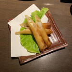 時の居酒屋 刻 - 海老とクリームチーズ春巻き