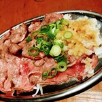Yataishokudou Hone - 和牛焼きしゃぶ　450円