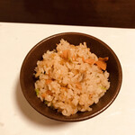 酒肴 新屋敷 - よそってもらった