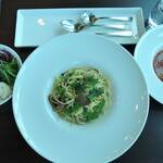 SKY RESTAURANT NAGOYA 東山 - オーダーしたパスタセット