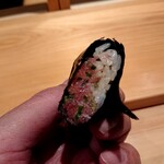 鮨 さかい - ネギトロ巻き