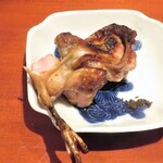 銀座 しのはら - 鶉焼き鳥