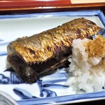 銀座 しのはら - 鰯塩焼き