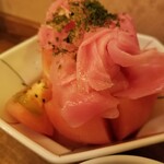 かごっま屋台 火の玉ボーイ - ガリトマト(400円)