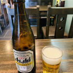Fukuraiken - ・瓶ビール 中瓶 アサヒスーパードライ