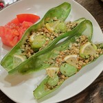 トリワイン ＰＩＫＯＳＨＨＨＵ - ソラマメ香草パン粉焼き