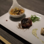 鉄板焼katakago - 前菜盛り合わせ