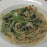 ウン・パッソ - 201209 ｳﾝ・ﾊﾟｯｿ　PRANZO　DEL　GIORNO（海老・青海苔・小松菜）.jpg