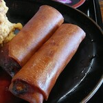 レストラン 金龍 - 日替わり定食：春巻き