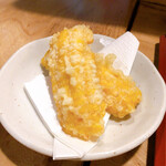 大衆居酒屋　よかよか　博多駅東店 - 遅れていただいたのはコーン、しかも２つも！