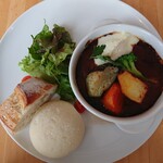 カフェモ・ルタオ - 特製煮込みビーフシチュー　1,430円　2021/01