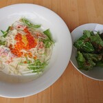 カフェモ・ルタオ - スモークサーモンと いくらのクリーム生パスタ　1,430円　2021/01