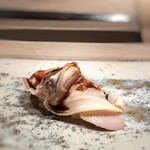 菊鮨 - ◆煮蛤・・噛むと旨味を感じます。