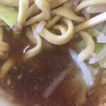 ラーメン二郎 - キリッとした非乳化スープ
