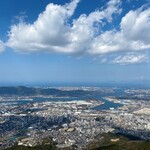 カフェ マウンテン - 皿倉山山頂からの景色