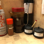 とんかつ檍 - 2021.1.20  調味料