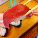 みのり寿司 - 【2021.2.22(月)】にぎり寿司のマグロ