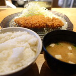 揚げ物と酒菜 幸喜 - ランチのロース