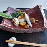 ひのきざか - 焼物：鰆と白子