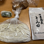 中華蕎麦 とみ田 - 「つけめん TOKYO-X豚骨魚介 特盛450g」1300円に「極太短冊メンマ」200円