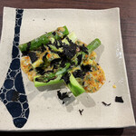 A e B - さぬきのめざめの卵黄マヨネーズ仕立て＋国産トリュフ