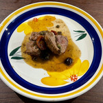 A e B - 仔羊のビネガーポアレ