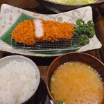 Tonkatsu Wakou Takumian - ♦︎東京Xロースかつ膳　3,980円