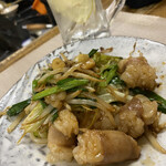 ごはんばー - 丸腸の炒めもの