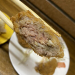 ごはんばー - サクサクジューシーなミンチカツリフト