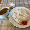 Shibi Kare Kicchin - シーフードカレー+温泉卵