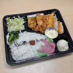 お弁当のひのまる - ミックスフライ(\600)