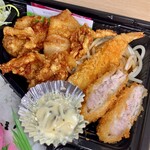 お弁当のひのまる - ミックスフライ(\600)