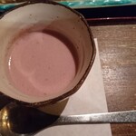 黒十 - おまけの苺プリン。