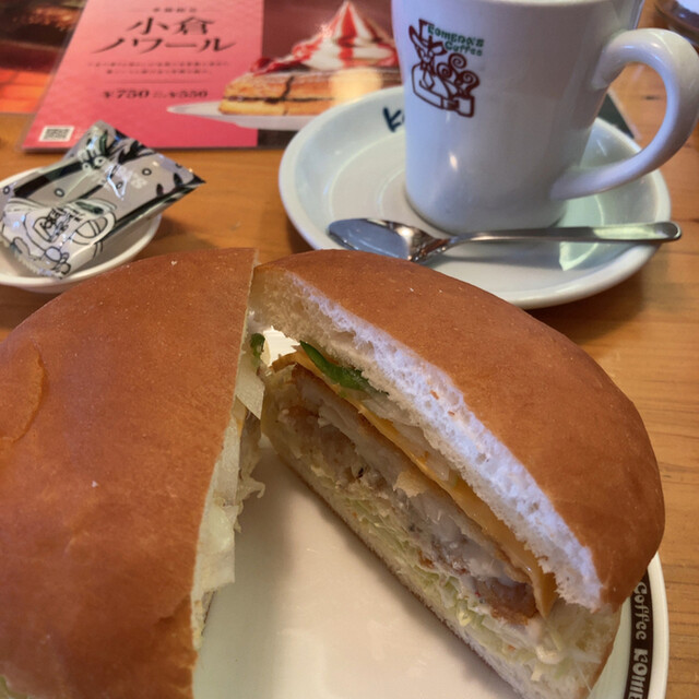 コメダでバーガー By ｍｅｇｍｅｇ コメダ珈琲店 海老名かしわ台店 かしわ台 コーヒー専門店 食べログ