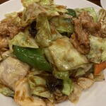 中華料理 餃子の店 三幸園 - 肉と野菜みそ炒め