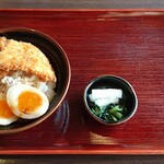 かつ丼 政家 - 得かつ丼（大盛）