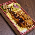 跳ね鯛+三代目茂蔵 - イカほたて照焼弁当（７９０円）２０２１年２月