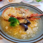 日本料理レストラン 文福 - 伊勢海老具足煮（これバイヤーです）