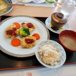 日本料理レストラン 文福 - お肉のランチ