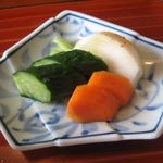 千松しま - お新香