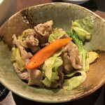 にんぎょう町　谷崎 - 肉野菜炒め