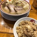 中華そば専門　田中そば店 仙台長町店 - 中華そば＋肉めし