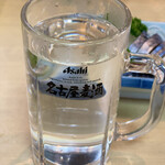 峰 - 芋焼酎のお湯割り