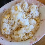 四川料理　蘭 - 半チャーハン大盛