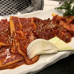 Yakiniku Meisai Fukuju - 秘伝ダレのミックス肉マシ