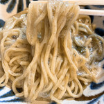 Menya Minato - 昆布水つけ麺の麺