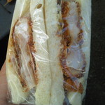 マルギクベーカリー - カツサンド（特価で￥２００）